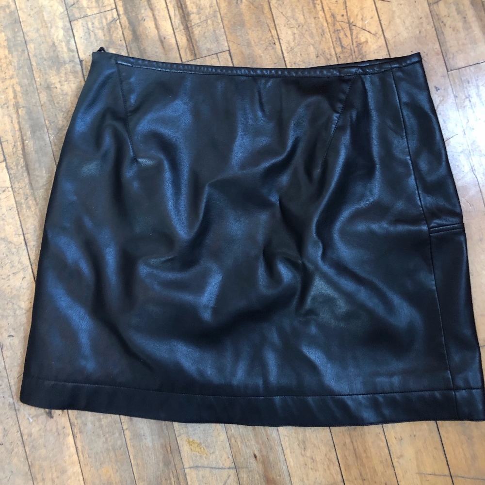 Leather Skirt